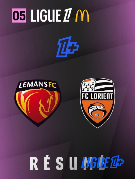 Ligue 1+ - Ligue 1 - Résumé - Journée 5 : Le Mans FC - FC Lorient