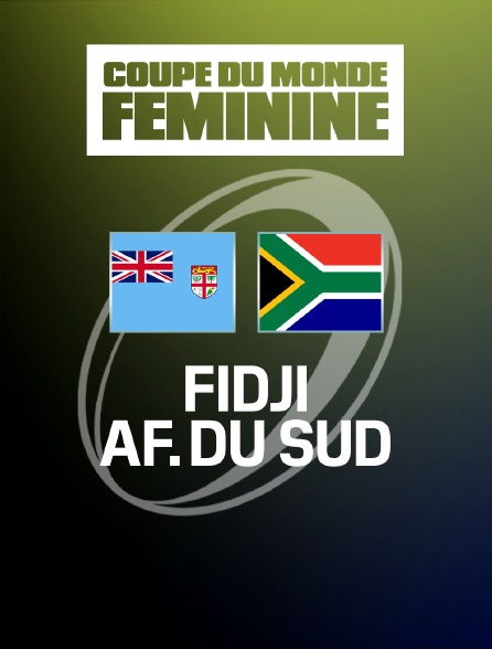 Rugby - Coupe du monde féminine : Fidji / Afrique du Sud