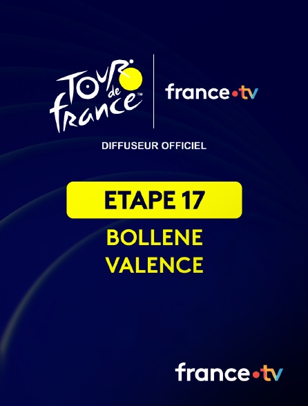 france.tv - Cyclisme - Tour de France 2025 : étape 17 (Bollène / Valence)