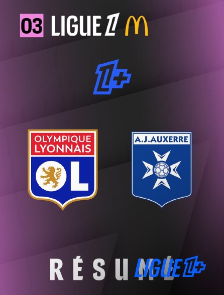 Ligue 1+ - RESUME L1 J03 OL-AJA