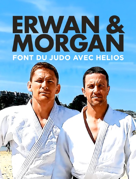 Erwan et Morgan font du judo avec Hélios