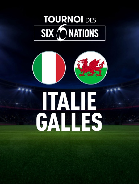 Rugby - Tournoi des VI Nations : Italie / Pays de Galles