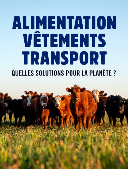 Alimentation, vêtements, transport : quelles solutions pour la planète ?