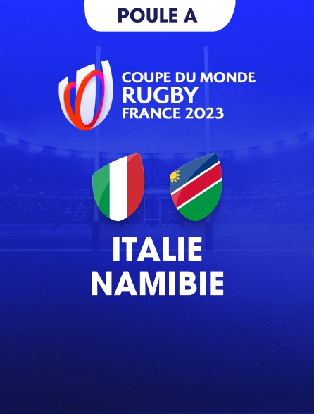 Rugby - Coupe du monde 2023 : Italie / Namibie
