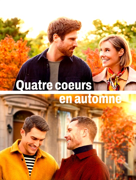 Quatre coeurs en automne