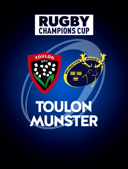 Rugby - Champions Cup : Toulon / Munster