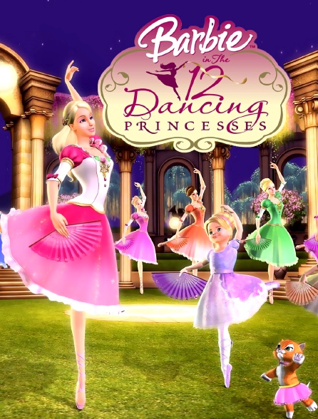  Barbie  au bal  des 12  princesses  en Streaming Molotov tv