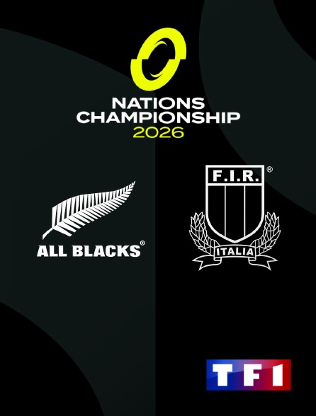 TF1 - Nouvelle-Zélande / Italie : Nations Championship - Rugby