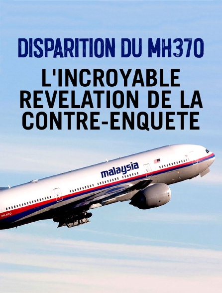 Disparition du MH370 : l'incroyable révélation de la contre-enquête