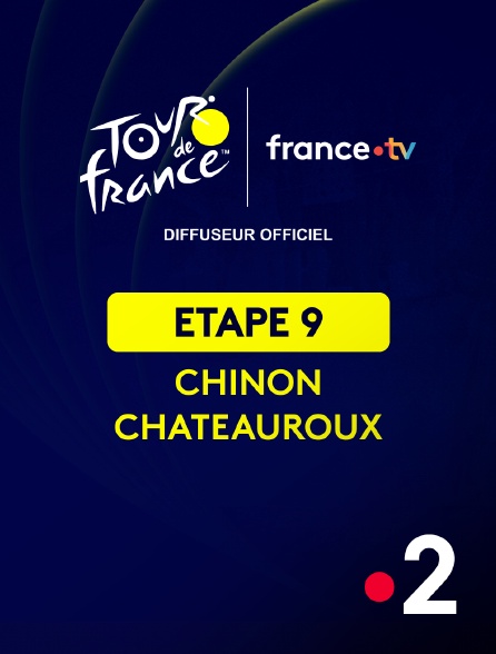 France 2 - Cyclisme - Tour de France 2025 : étape 9 (Chinon / Châteauroux)