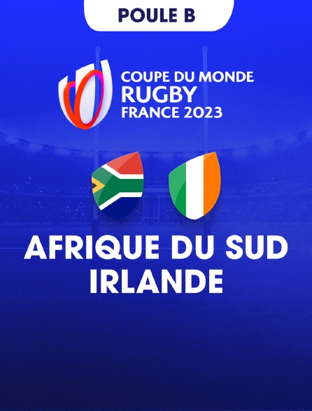 Rugby - Coupe du monde 2023 : Afrique du Sud / Irlande