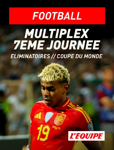 L'Equipe - Football - Eliminatoires de la Coupe du monde UEFA : Multiplex Bulgarie / Turquie, Espagne / Géorgie, Portugal / Irlande, Estonie / Italie, Serbie / Albanie