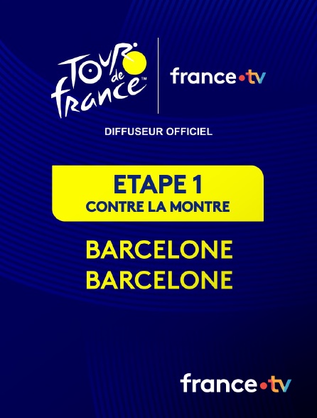france.tv - Tour de France 2026 : étape 1 (Barcelone - Barcelone) en replay