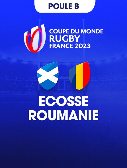 Rugby - Coupe du monde 2023 : Ecosse / Roumanie