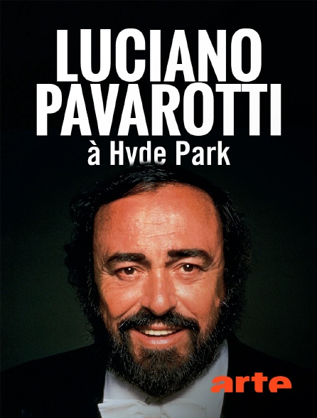 Arte - Luciano Pavarotti à Hyde Park