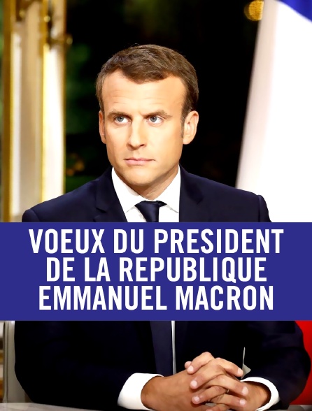 Voeux du président de la République Emmanuel Macron