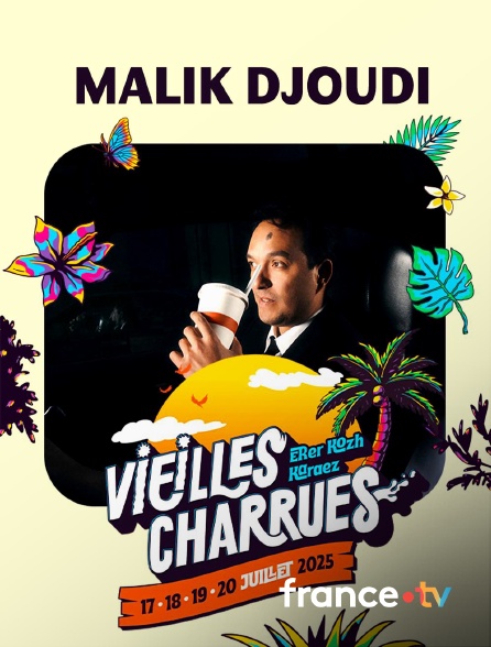 france.tv - Malik Djoudi en concert aux Vieilles Charrues 2025