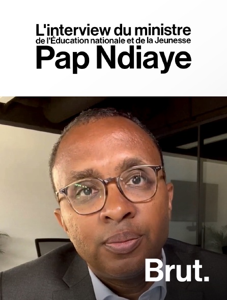 Brut - L'interview du ministre de l'Éducation nationale et de la Jeunesse Pap Ndiaye