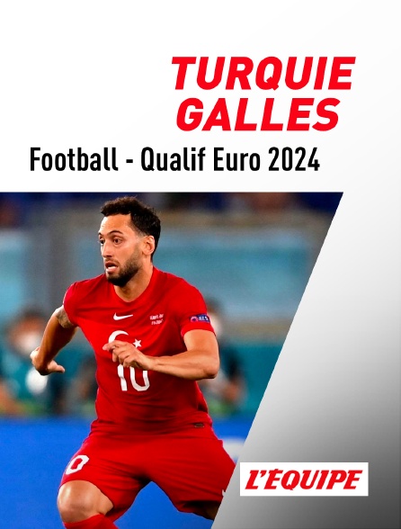 L'Equipe - Football - Qualifications à l'Euro 2024 : Turquie / Pays de Galles