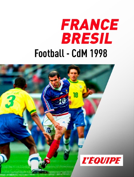 L'Equipe - Football - Coupe du monde 1998 : France / Brésil