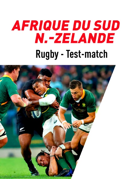 Rugby - Test-match :  Afrique du Sud / Nouvelle-Zélande