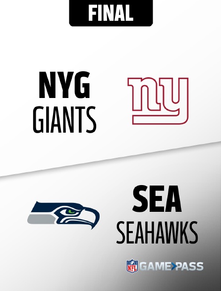 NFL 11 - Giants - Seahawks