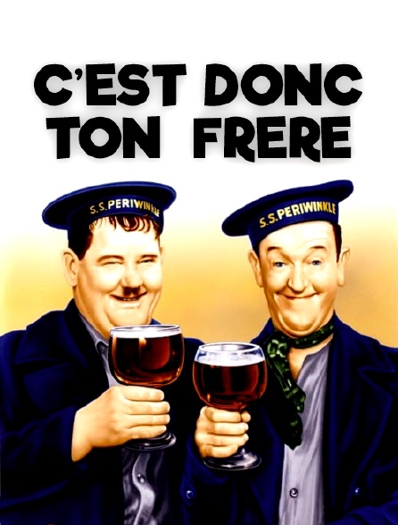 Laurel Et Hardy C Est Donc Ton Frère C'est donc ton frère en Streaming - Molotov.tv