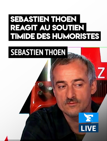 Figaro Live - Sébastien Thoen réagit au soutien timide des humoristes après son éviction de Canal+