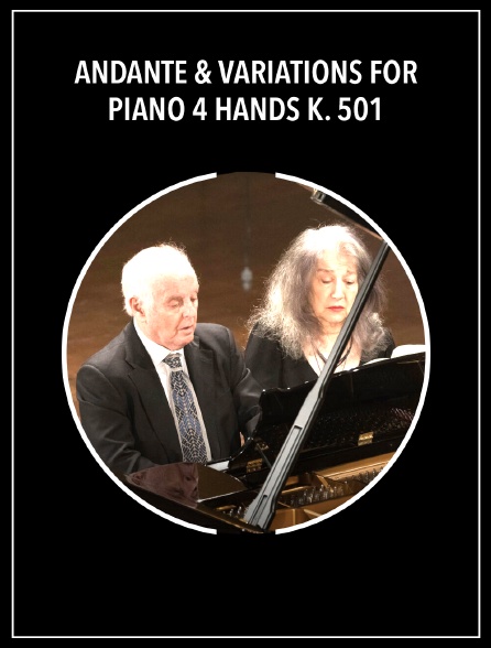 Andante & Variations for piano 4 hands K. 501