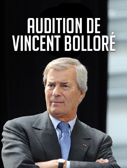 Audition de Vincent Bolloré