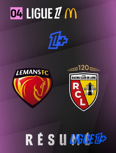 Ligue 1+ - Ligue 1 - Résumé - Journée 4 : Le Mans FC - RC Lens