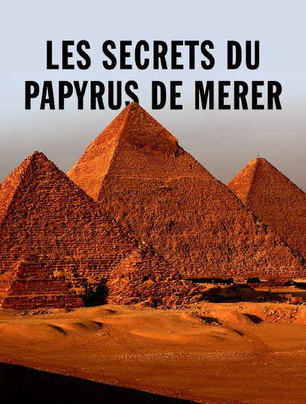 Les - secrets du papyrus de Merer