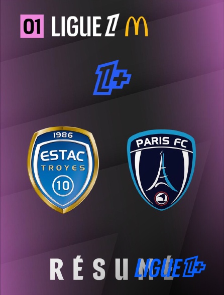 Ligue 1+ - RESUME L1 J01 ESTAC-PFC