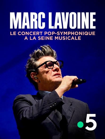 France 5 - Marc Lavoine, le concert pop-symphonique à la Seine Musicale