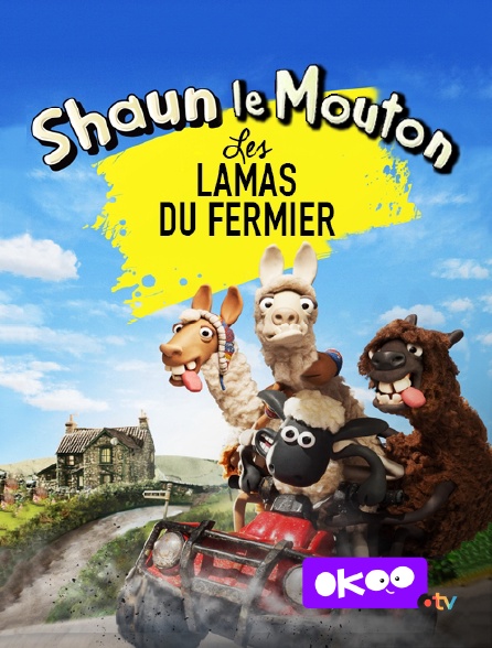 Okoo - Shaun le mouton : les lamas du fermier