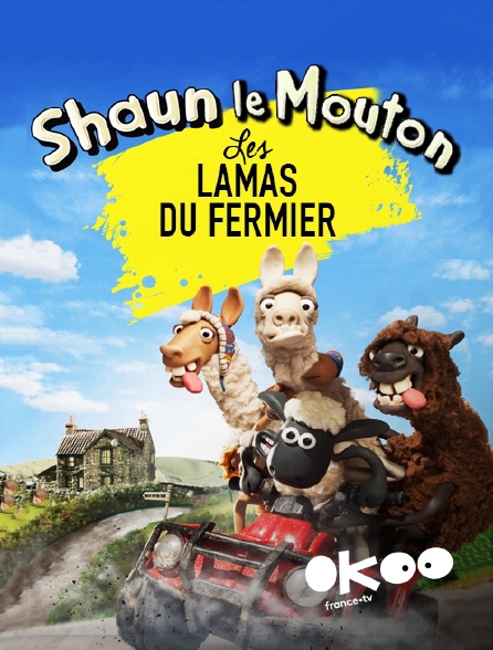 Okoo - Shaun le mouton : les lamas du fermier