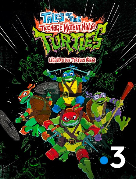 France 3 - Tales Of The Teenage Mutant Ninja Turtles : Légendes des Tortues Ninjas
