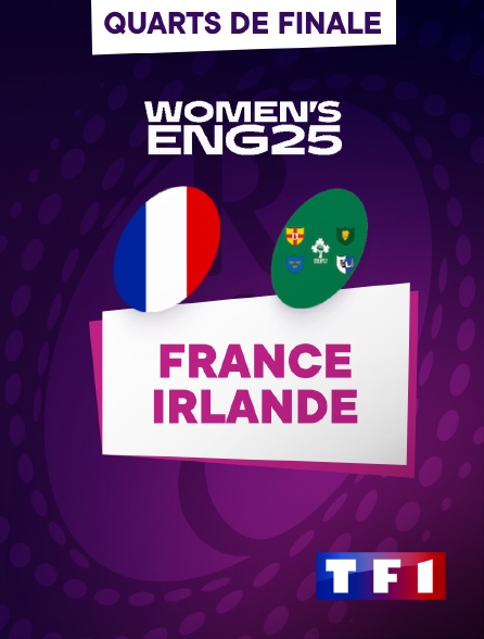 TF1 - Rugby - Quart de finale de Coupe du monde féminine 2025