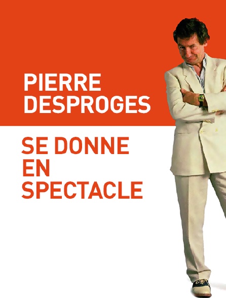 Pierre Desproges en scène au thèâtre Grévin (1986)
