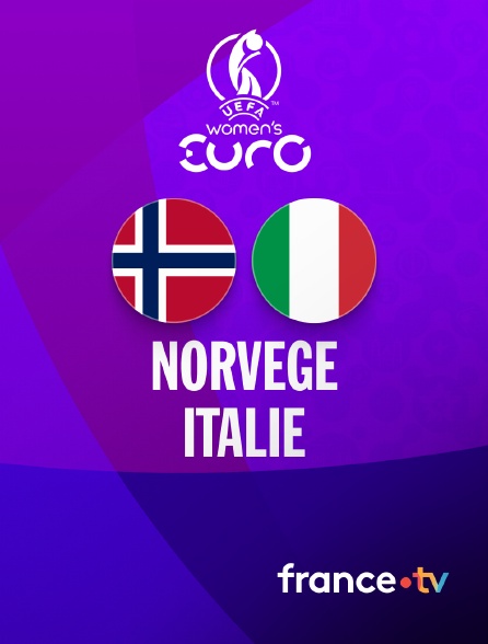 france.tv - Football - Euro féminin: Norvège / Italie