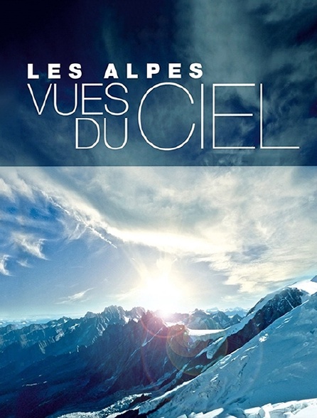 Les Alpes vues du ciel