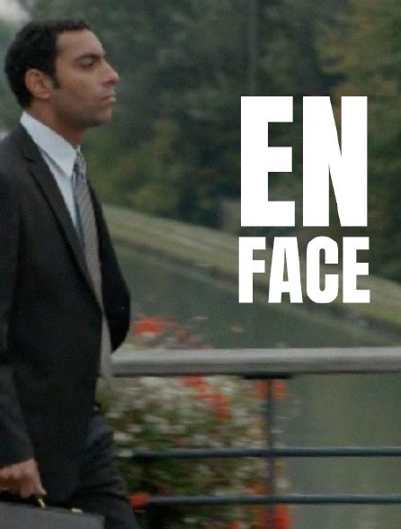 En face