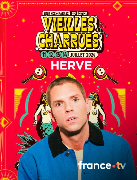 Culturebox - Hervé en concert aux Vieilles Charrues 2024