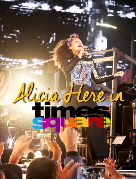 Alicia Here in Time Square