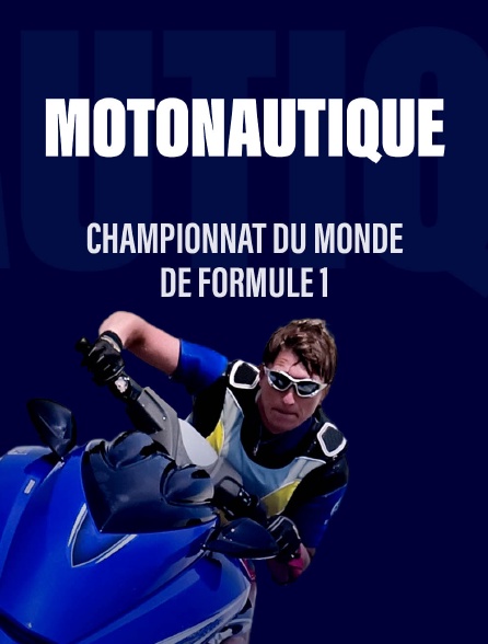 Motonautique : Championnat du monde de Formule 1
