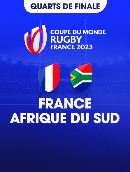 Rugby - Coupe du monde 2023 : 1/4 de finale - France / Afrique du Sud