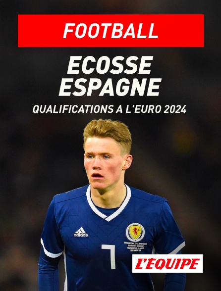 L'Equipe - Football - Qualifications à l'Euro 2024 : Ecosse / Espagne