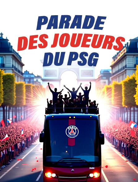 Parade des joueurs du PSG