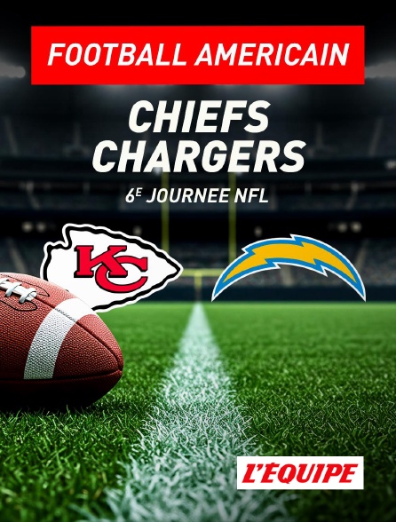 L'Equipe - NFL - Kansas City Chiefs / Los Angeles Chargers - 6e journée  - 2026-2027