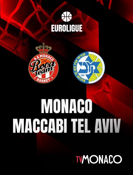 TV Monaco - Basketball - Euroligue masculine : AS Monaco / Maccabi Tel Aviv